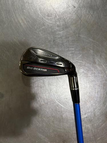 Used Callaway BIG BERTHA TUNGSTEN Mens Individual Iron RH 7 Iron 11605-S000226018