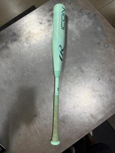 Used Rawlings ICON RUT6I8 BB/SB USSSA 2 3/4 Bat 29" 11605-S000225997