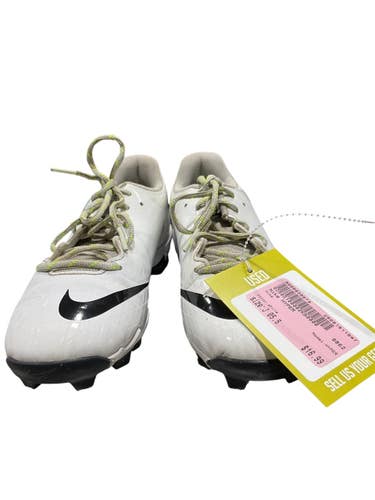 Used Nike HYPER BB/SB Cleats White Junior 05.5 11847-S000038079