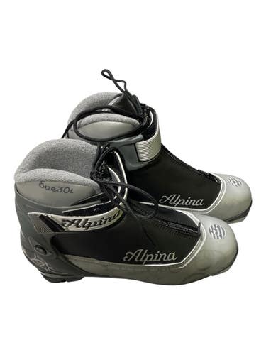 Used Alpina Womens Other XC Ski Boots Grey W 06 / JR 04-04.5 11847-S000038023