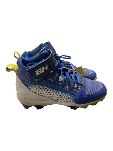 Used Under Armour BB CLEATS BB/SB Cleats Royal Blue Junior 03 11847-S000038146