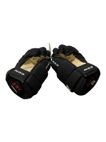 Used CCM JETSPEED Junior Gloves Black 11" 11847-S000038125