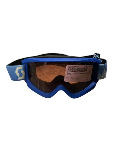 Used Scott Snow Goggles Youth Royal Blue 11847-S000038123