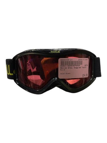 Used Bolle Snow Goggles Youth Black 11847-S000038121