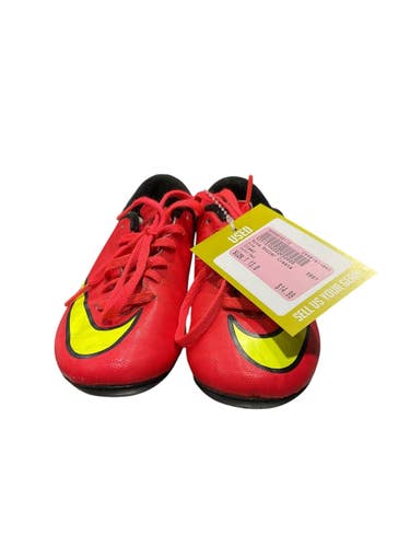 Used Nike Soccer Cleats Red Youth 13.0 11847-S000038112
