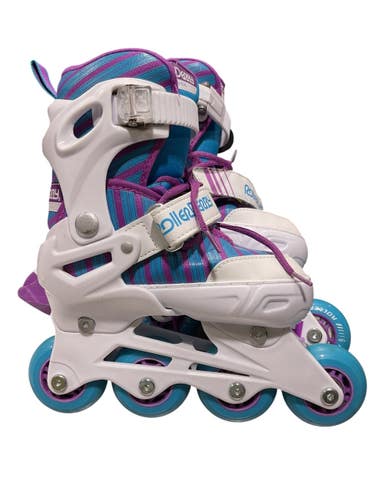Used RollerDerby Child Rec Fitness Skates White Adjustable 11847-S000038110