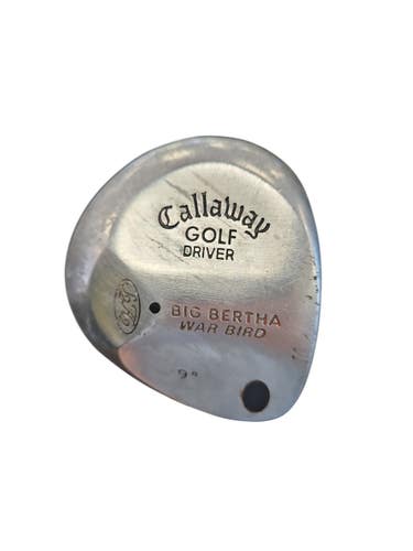 Used Callaway BIG BERTHA WAR BIRD Mens Driver RH 9.0 Degree 11850-S000025678