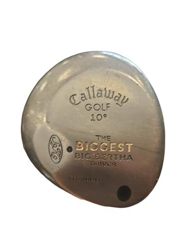 Used Callaway BIG BERTHA Mens Driver RH 10.0 Degree 11850-S000025672