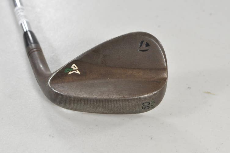 TaylorMade Milled Grind 4 Raw 50*-09 Wedge Right DG S400 Stiff Steel #225606