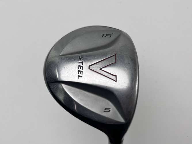 TaylorMade V Steel 5 Fairway Wood 18* MAS2 Regular Graphite Mens RH