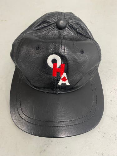 OHA Hockey leather Hat
