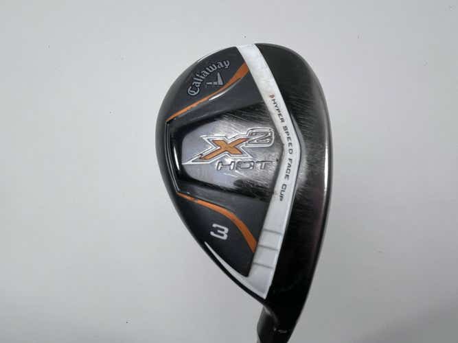 Callaway X2 Hot 3 Hybrid 19* 55g Senior Graphite Mens RH