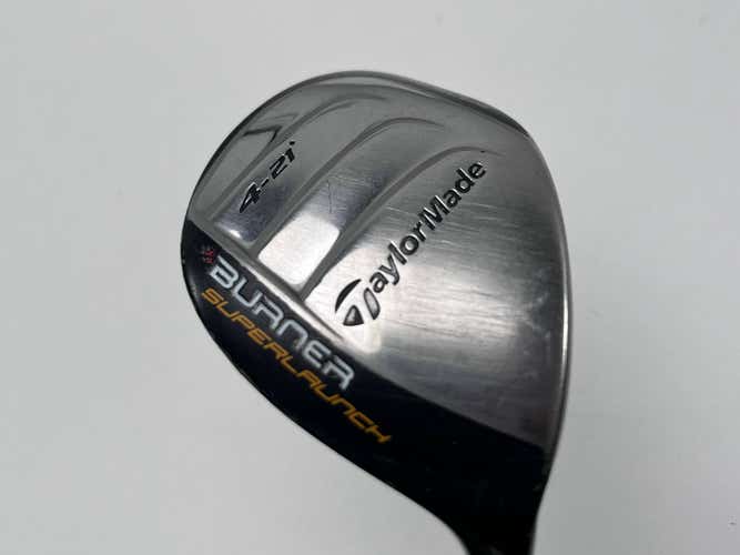 TaylorMade Burner Superlaunch 4 Hybrid 21* REAX 60g Senior Graphite Mens RH
