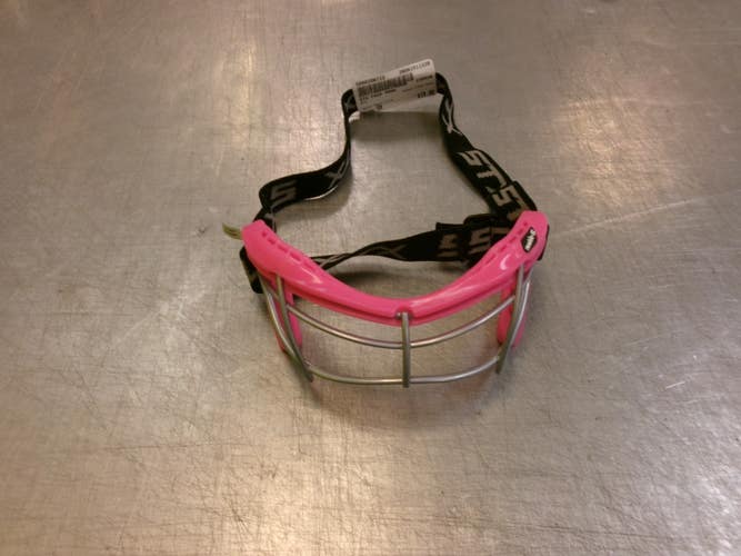 Used STX FACE MASK Lacrosse Facial Protect Neon Pink SM 11339-S000206113