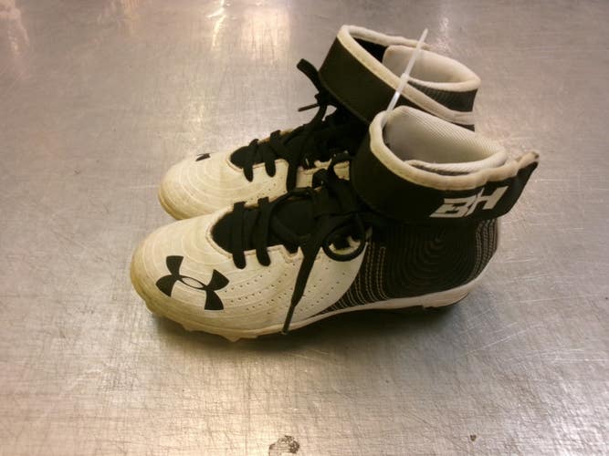 Used Under Armour BRICE HARPER BB/SB Cleats Black Junior 02.5 11339-S000206096