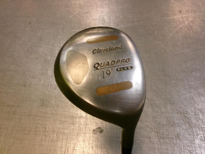 Used Cleveland QUADPRO Mens Fairway Wood RH 5 Wood 11339-S000206031