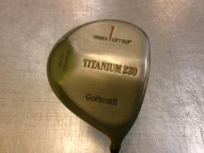 Used Golfsmith TITANUIM Mens Driver RH 10.5 Degree 11339-S000206030