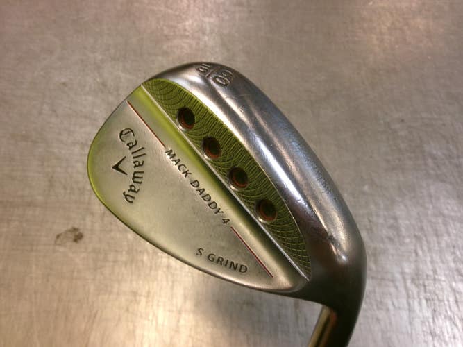 Used Callaway MACK DADDY 4 Golf Wedge Mens RH 60 Degree 11339-S000205991