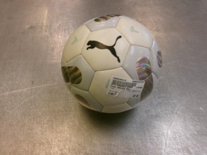 Used Puma SOCCER BALL All Size Soccer Ball White 3 11339-S000205979