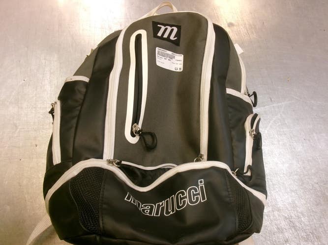 Used Marucci BAT BAG BB/SB Player Backpack Black 11339-S000205947