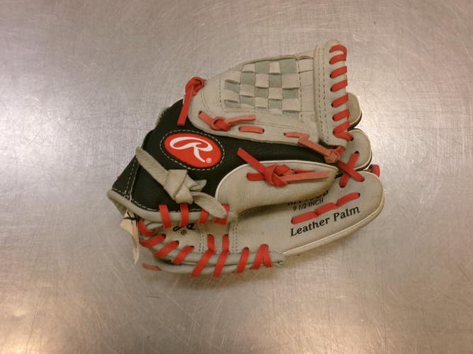 Used Rawlings SURE CATCH BB/SB Glove RH Throw Grey 9 1/2" 11339-S000205945