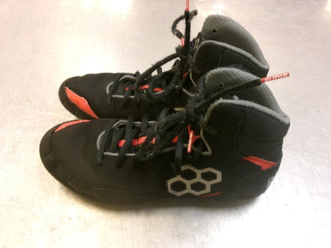 Used Rudis Wrestling Shoes Black Senior 6.5 11339-S000206234
