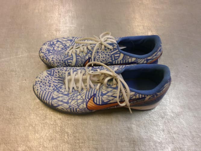 Used Nike Soccer Indoor Shoes Royal Blue Senior 9.5 11339-S000206166