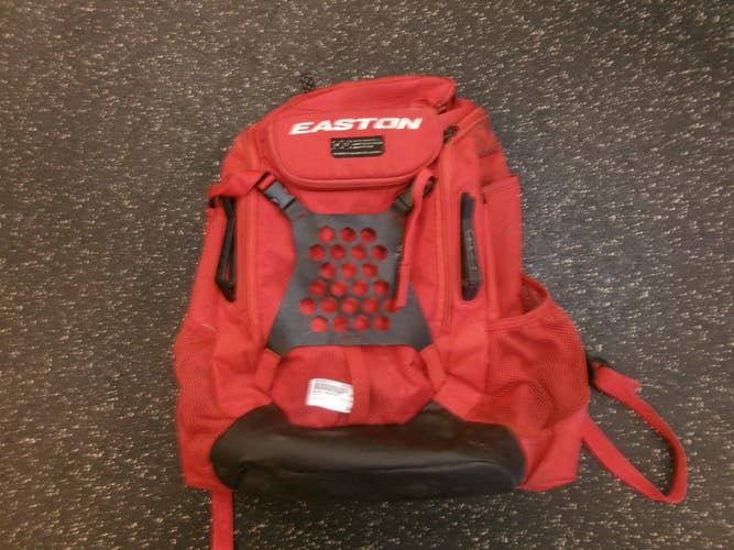 Used Easton BACKPACK BB/SB Player Backpack Red 11339-S000206149