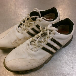 Used Adidas Mens Golf Shoes White Senior 9.5 11339-S000205882