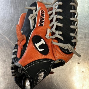 Used Louisville Slugger OMAHA DEFENSE SERIES BB/SB Glove LH Throw Orange 12 3/4" 11868-S000071454