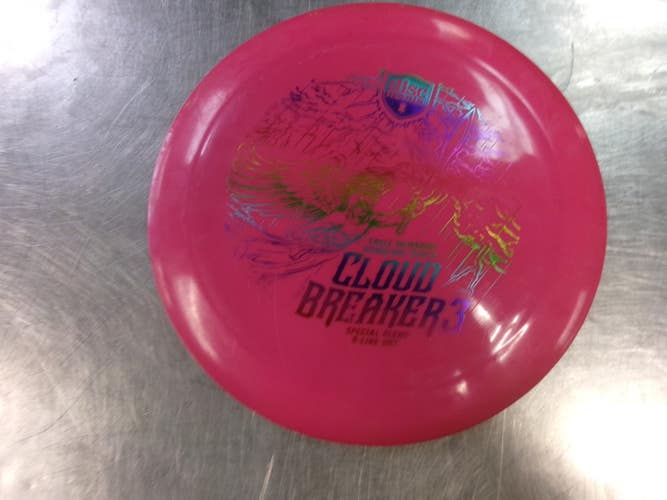 Used Discmania CLOUD BREAKER 3 Disc Golf Driver Pink 11868-S000071411