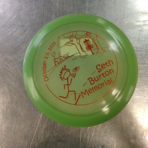 Used SETH BURTON Disc Golf Driver Yellow 11868-S000071409