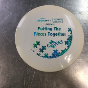 Used Discraft PROMATIONAL Disc Golf Driver White 11868-S000071407
