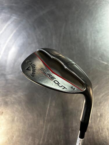 Used Callaway SURE OUT Golf Wedge Mens RH 64 Degree 11868-S000071382