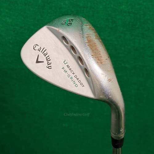 Callaway Mack Daddy PM Grind Chrome 56-13 56 Sand Wedge Stepped Wedge Flex