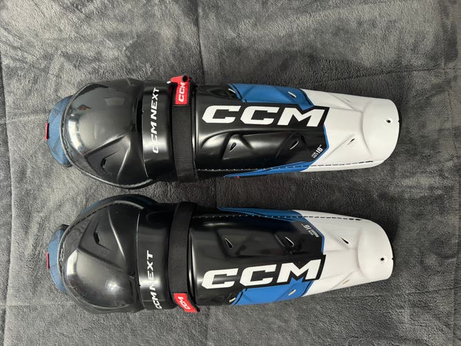 Senior CCM Next 16" Shin Pads (New)