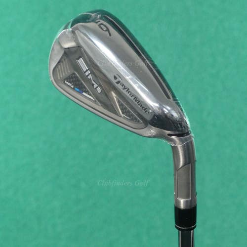 NEW TaylorMade SIM2 Max Single 6 Iron KBS Max MT 85 Steel Regular