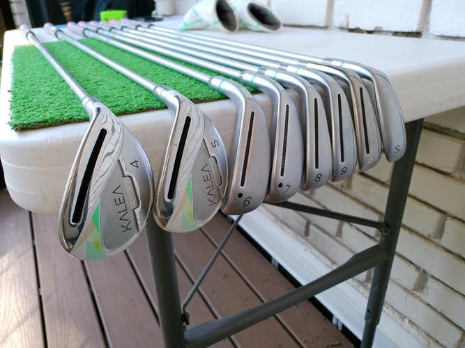 TaylorMade KALEA (4H/5H 6i-SW) Hybrid/Iron Combo Set w/ KALEA Ladies Flex Shafts