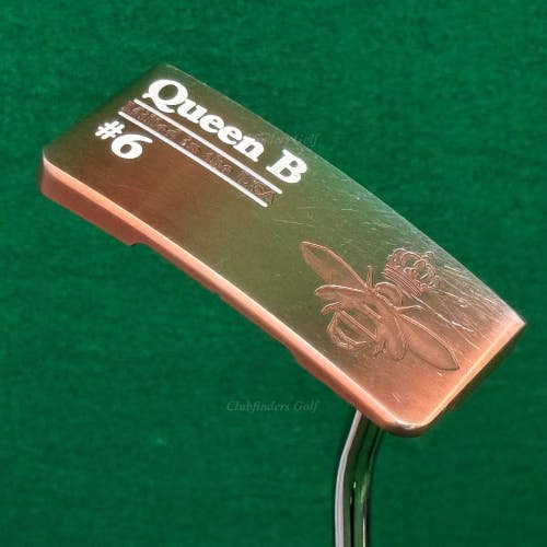 Bettinardi 2023 Queen B #6 Caramel Copper PVD 39" Putter w/Super Stroke