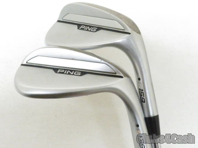 PING S159 Wedge Set Chrome Black Dot NS PRO Modus3 Tour 105 s 52 & 56 Grind