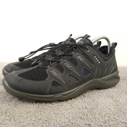 ECCO Terracruise All Terrain Sneaker Womens Size 39 EU Shoes Low Top Black Gray