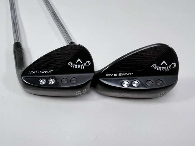 Callaway Jaws Raw Black Plasma Wedge Set 54* 10 | 58* 10 Extra Stiff RH