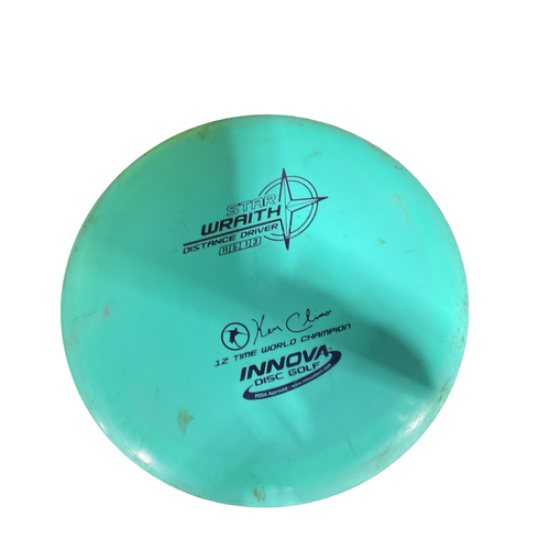Used Innova STAR WRAITH Disc Golf Driver Teal 11834-S000056077