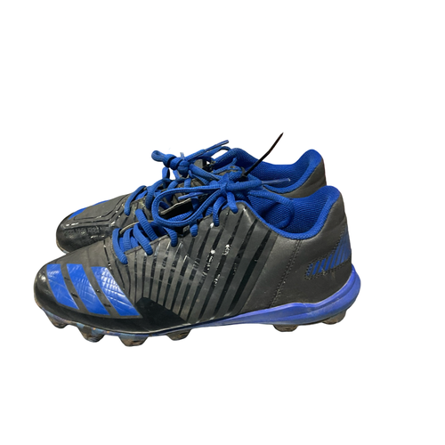 Used Adidas BLK/BLUE CLEATS BB/SB Cleats Royal Blue Junior 06 11834-S000055983