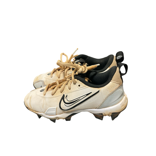 Used Nike WHT TROUT CLEATS BB/SB Cleats White Youth 13.0 11834-S000055981