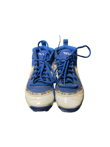 Used Nike TROUT CLEATS BB/SB Cleats Royal Blue Junior 03.5 11834-S000056200