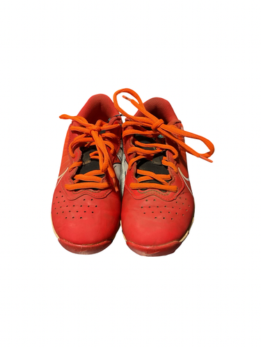 Used Nike WORM CLEATS BB/SB Cleats Red Junior 02.5 11834-S000056179
