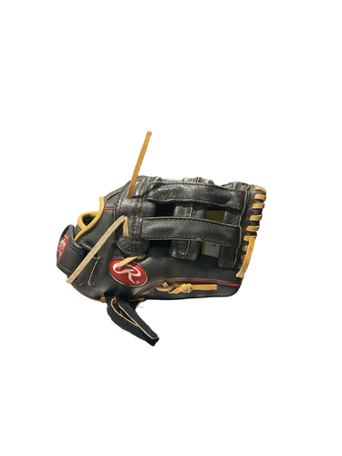 Used Rawlings HIGHLIGHT BB/SB Glove RH Throw Black 11 1/2" 11834-S000056118