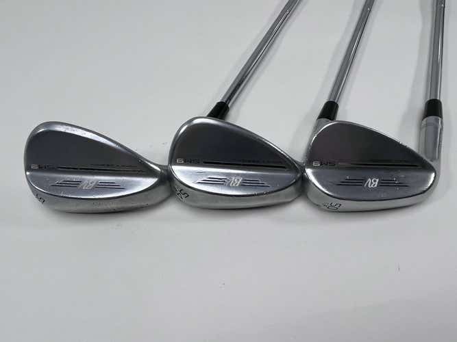LEFTY Titleist Vokey SM9 Tour Chrome Wedge Set 50* 12 | 54* 12 | 58* 12 Wedge LH