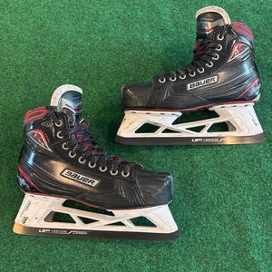 Senior Bauer Vapor 1X Hockey Goalie Skates (Regular) Size 8 (Used)